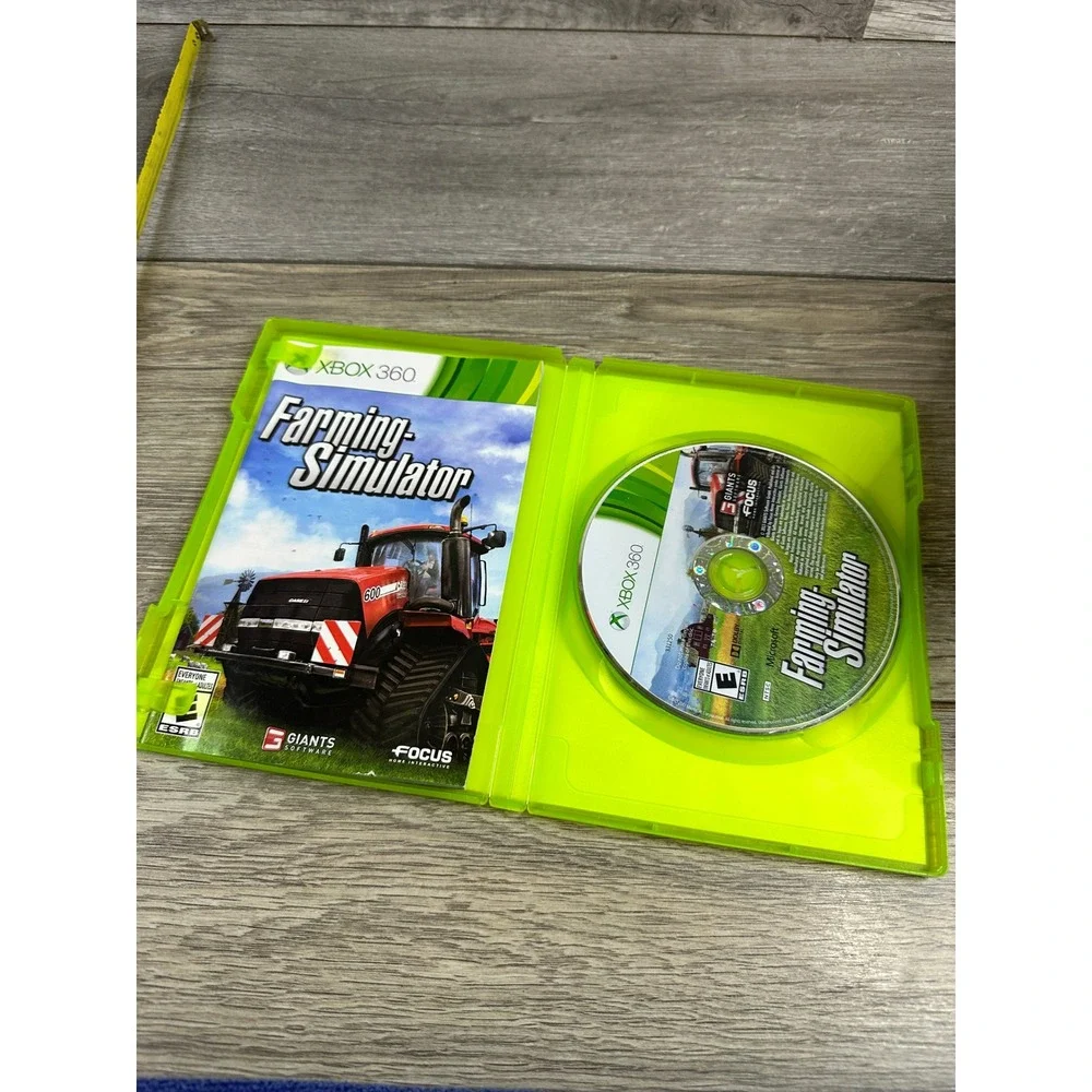 Farming Simulator Xbox 360 Video Game Complete with Manual NTSC Focus Home